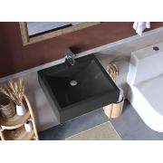 Умывальник, Раковина, Накладной Status Brest 50 Black