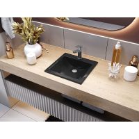 Умывальник накладной Status Brest Low 40 Black
