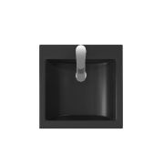Умывальник, Раковина, Накладной Status Brest  Low 40 Black