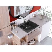 Умивальник, Раковина, накладний Status Deko Low 50 Black