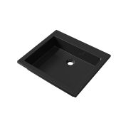 Умивальник, Раковина, накладний Status Deko Low 50 Black