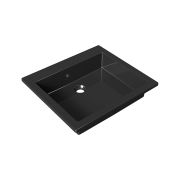 Умивальник, Раковина, накладний Status Deko Low 50 Black