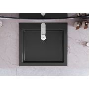 Умивальник, Раковина, накладний Status Deko Low 50 Black