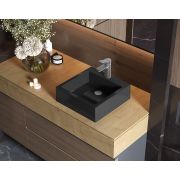 Умивальник, Раковина, накладний Status Deko 40 Black