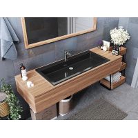 Умывальник накладной Status Deko Low 100 Black