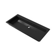 Умивальник, Раковина, накладний Status Deko Low 100 Black