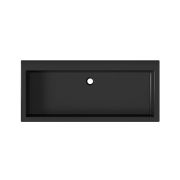 Умивальник, Раковина, накладний Status Deko Low 100 Black