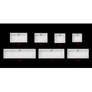 Умывальник, Раковина, накладной Status Deko Low 40 Black