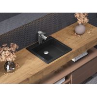 Умывальник накладной Status Deko Low 40 Black