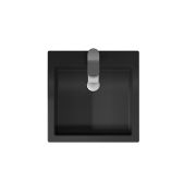 Умывальник, Раковина, накладной Status Deko Low 40 Black
