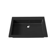 Умывальник, Раковина, накладной Status Deko Low 60 Black