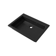 Умывальник, Раковина, накладной Status Deko Low 60 Black