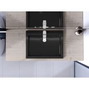 Умывальник, Раковина, накладной Status Deko Low 60 Black
