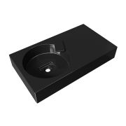 Умывальник, Раковина, накладной Status Fency 80 R Black