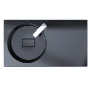 Умивальник, Раковина, накладний Status Fency Low 80 R Black