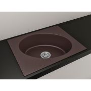 Кухонна мийка гранітна Lexona ANTIKA Compact коричнева