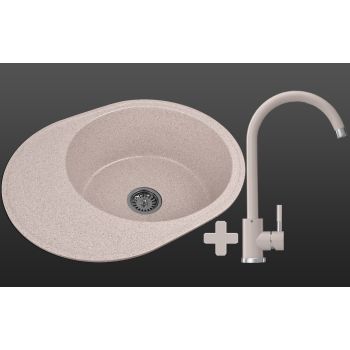 Комплект Кухонная Мойка + Кран Lexona ARCA Авена