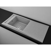 Гранітна кухонна мийка Lexona Aston Сіра