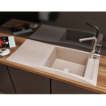 Гранітна кухонна мийка Lexona Aston Авена 174