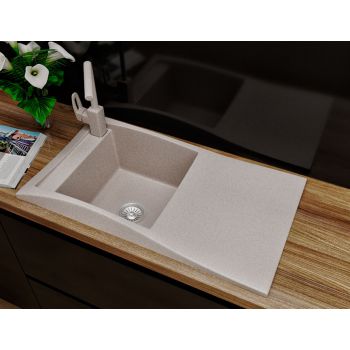 Гранітна кухонна мийка Lexona Aston Compact Авена 180