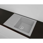 Гранітна кухонна мийка Lexona AURA сіра
