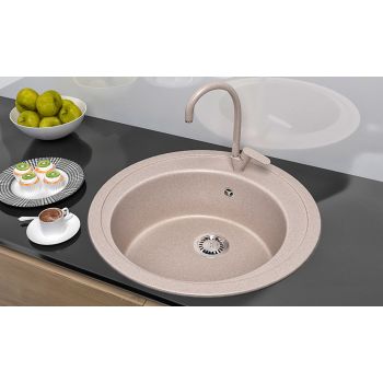 Гранітна кухонна мийка Lexona BLANSH авена 033