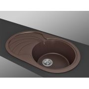 Гранитная кухонная мойка Lexona CONCEPT коричневый