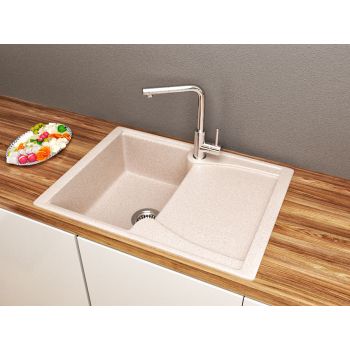 Гранітна кухонна мийка Lexona FABIANO авена 093