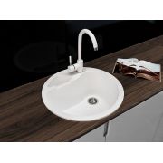 Гранітна кухонна мийка Lexona ISLAND біла