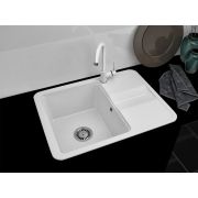 Гранітна кухонна мийка Lexona MINOLA Білий