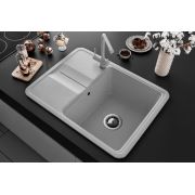 Гранітна кухонна мийка Lexona MINOLA Сірий
