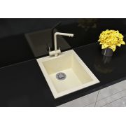 Гранитная кухонная мойка Lexona MIRA Compact бежевая