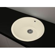 Гранитная кухонная мойка Lexona OLIVA бежевая