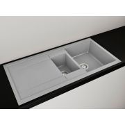  Гранітна кухонна мийка Lexona Omnia Grand сіра