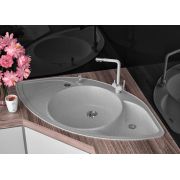 Кутова кухонна мийка Lexona SEVELIN сіра