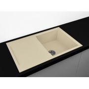 Гранітна кухонна мийка Lexona SOFIA бежева