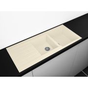 Гранітна кухонна мийка Lexona Status бежева