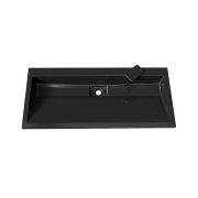 Умывальник, Раковина, накладной  Status Magnat Low 100 Black