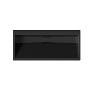 Умывальник, Раковина, накладной  Status Magnat Low 100 Black