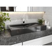 Умывальник, Раковина, накладной Status MIRAGE 80 Black