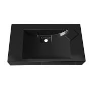 Умывальник, Раковина, накладной Status Neil 80 Black 