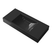 Умывальник, Раковина, накладной Status Neil 100 Black 