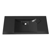 Умивальник, Раковина, накладний Status Neil Low 100 Black