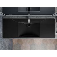 Умывальник накладной Status Neil Low 120 Black