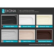 Гранітна кухонна мийка Lexona Neva Compact 
