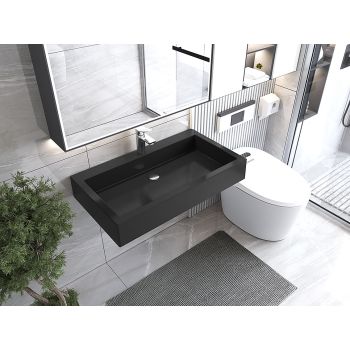 Раковина підвісна Status Only 80 Black