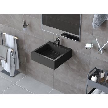 Раковина підвісна Status Stein 40 Black