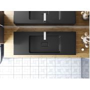Умивальник, Раковина, накладний Status Trend 120 Black