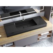Умивальник, Раковина, накладний Status Trend 120 Black