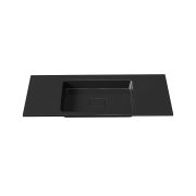 Умивальник, Раковина, накладний Status Trend Low 120 Black
